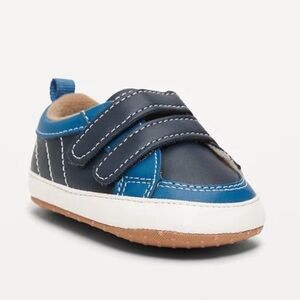 Old Navy Navy and White Baby Sneakers